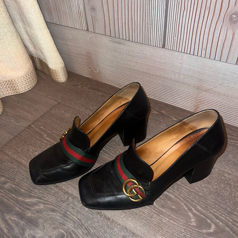 Gucci Peyton black mules size 40